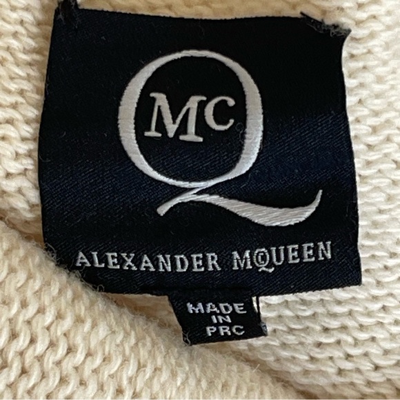 ALEXANDER MCQUEEN sweater dress cashmere and wool size Small - Picture 3 of 13